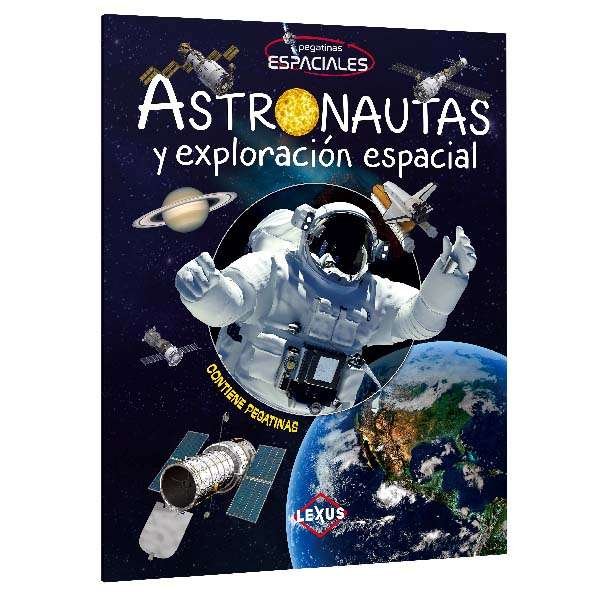 Astronautas y Exploración Espacial - Pegatinas Espaciales