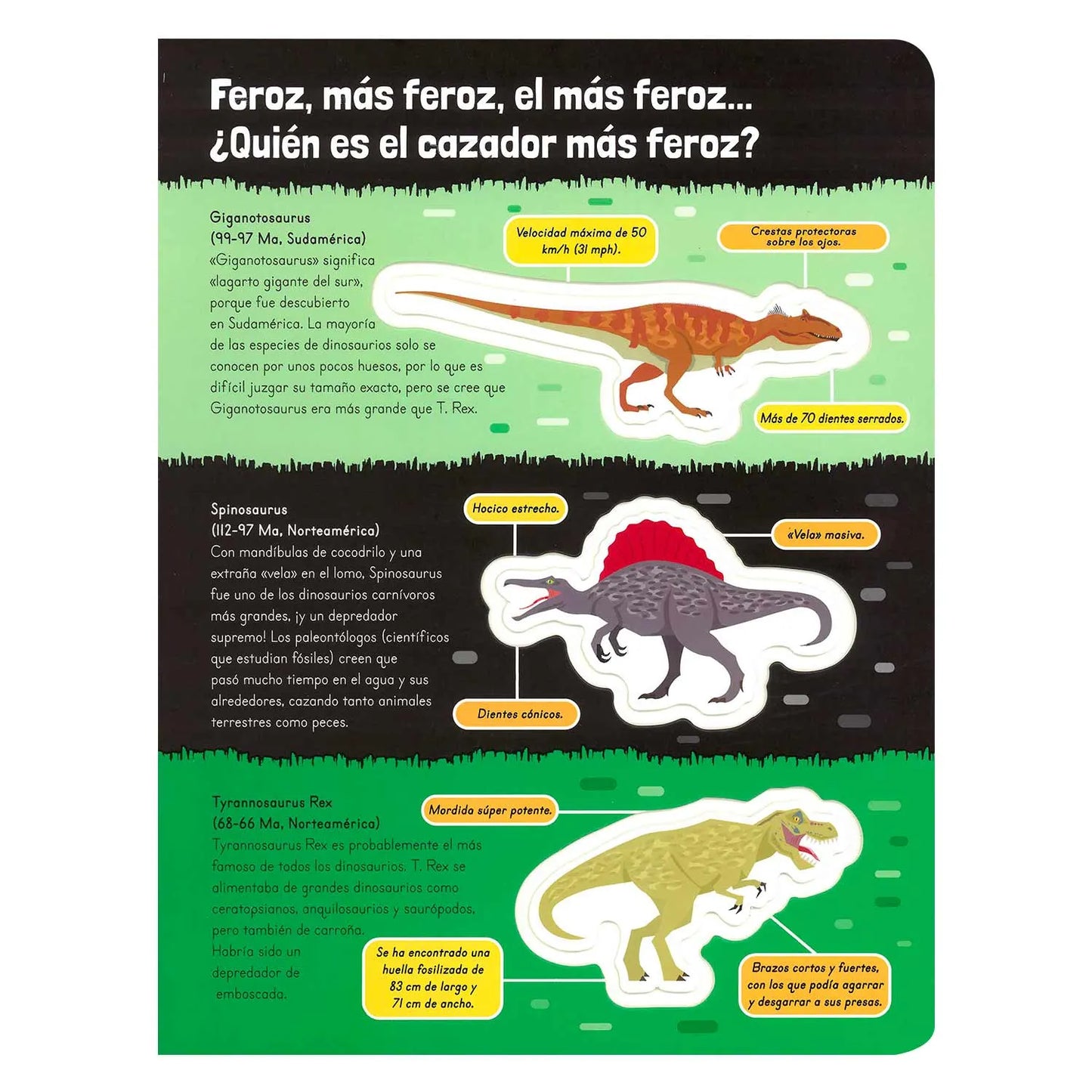 Asombrosos Dinosaurios Feroces
