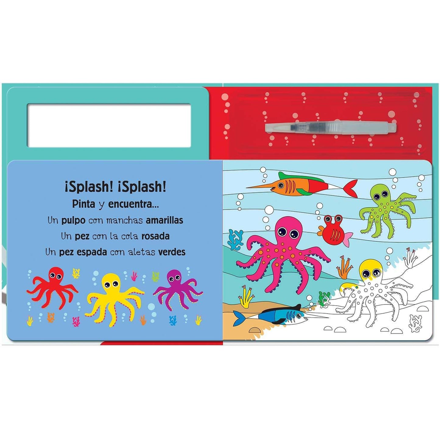Busca y Encuentra Bajo el Mar