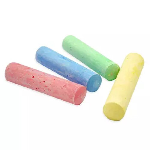 Balde Tiza Jumbo 7 Colores - 20 Unidades- Tizas Grandes