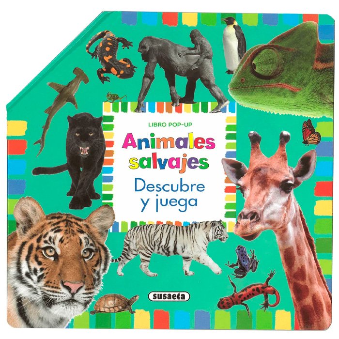 Animales Salvajes: Descubre y Juega - Pop-Up