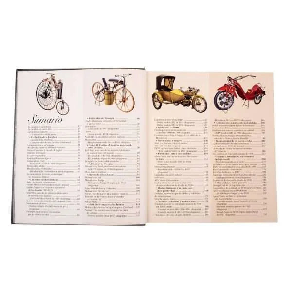 Atlas Ilustrado De Motos Muy Antiguas - Lexus - Nuevo y Original
