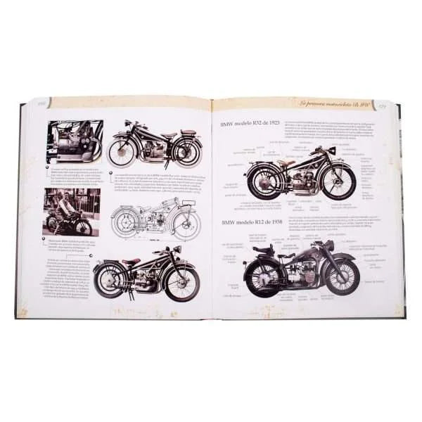 Atlas Ilustrado De Motos Muy Antiguas - Lexus - Nuevo y Original