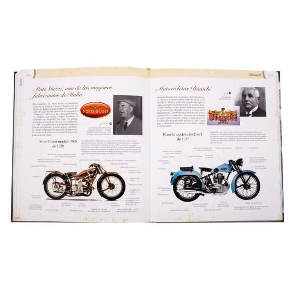Atlas Ilustrado De Motos Muy Antiguas - Lexus - Nuevo y Original