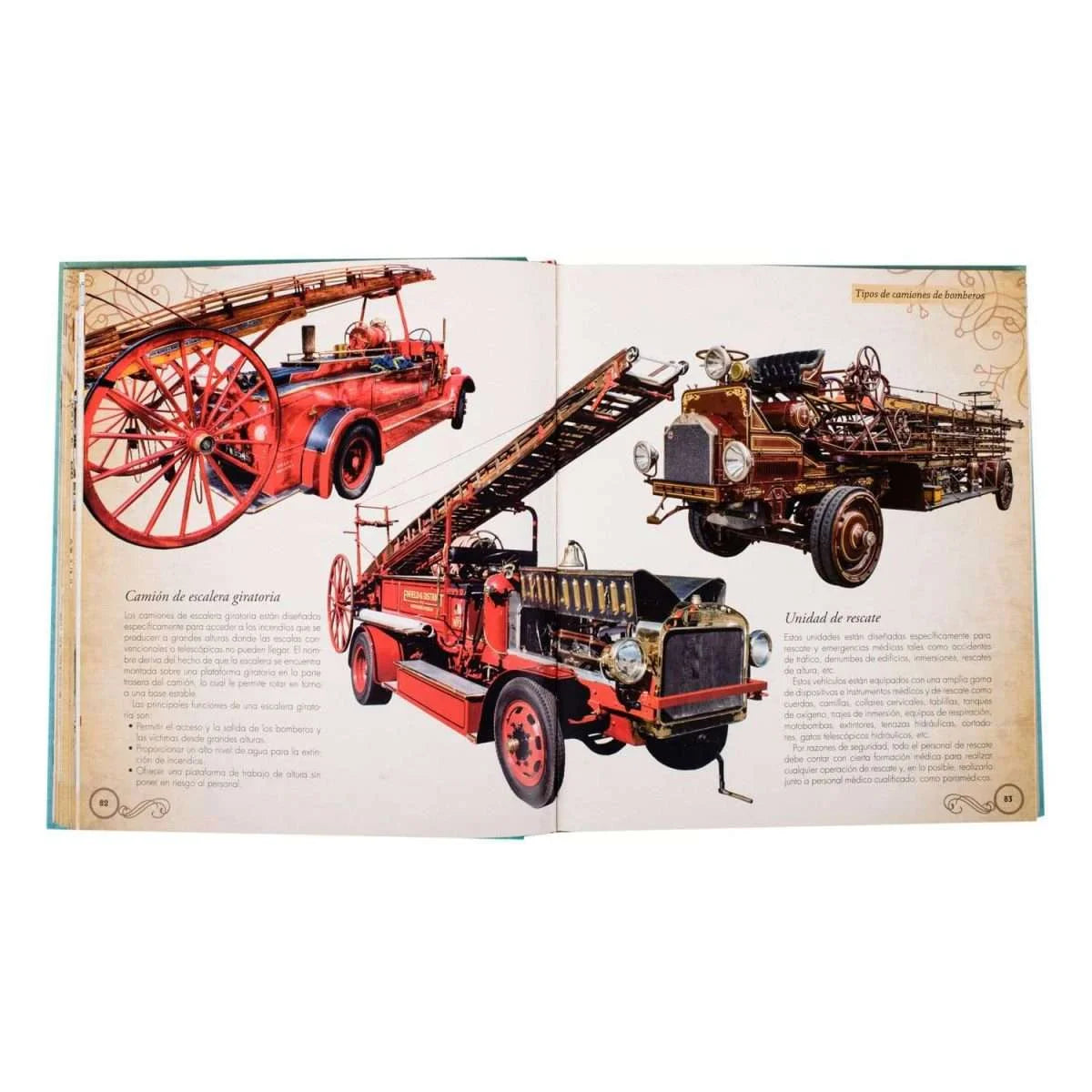 Libro Atlas Ilustrado Camiones Muy Antiguos - Lexus
