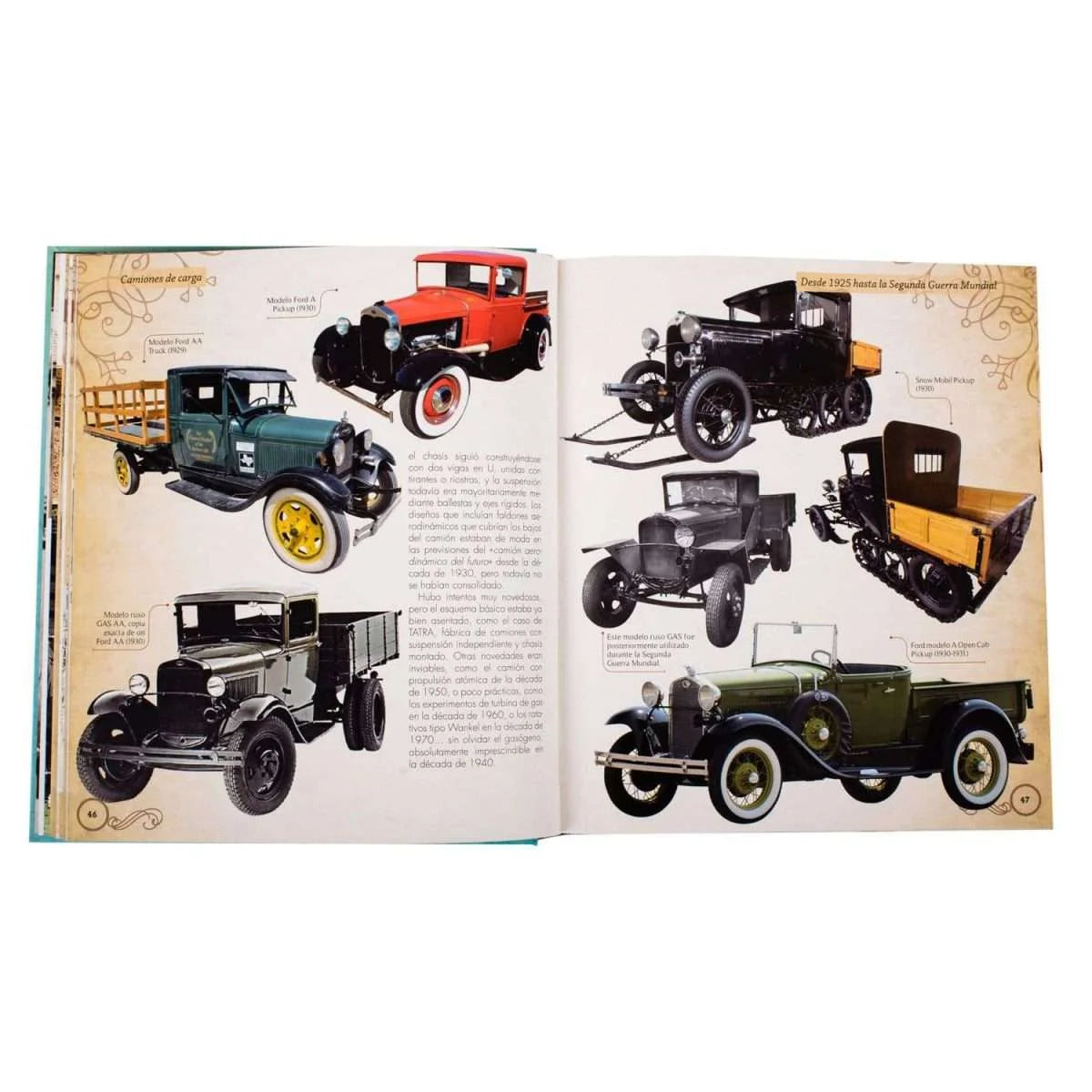 Libro Atlas Ilustrado Camiones Muy Antiguos - Lexus