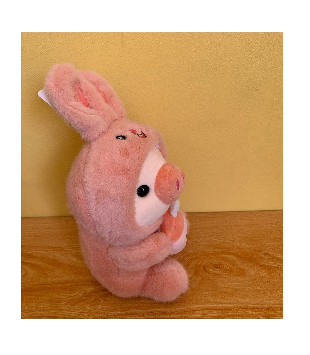 Peluche cerdito conejo Kawii de felpa suave 28cm