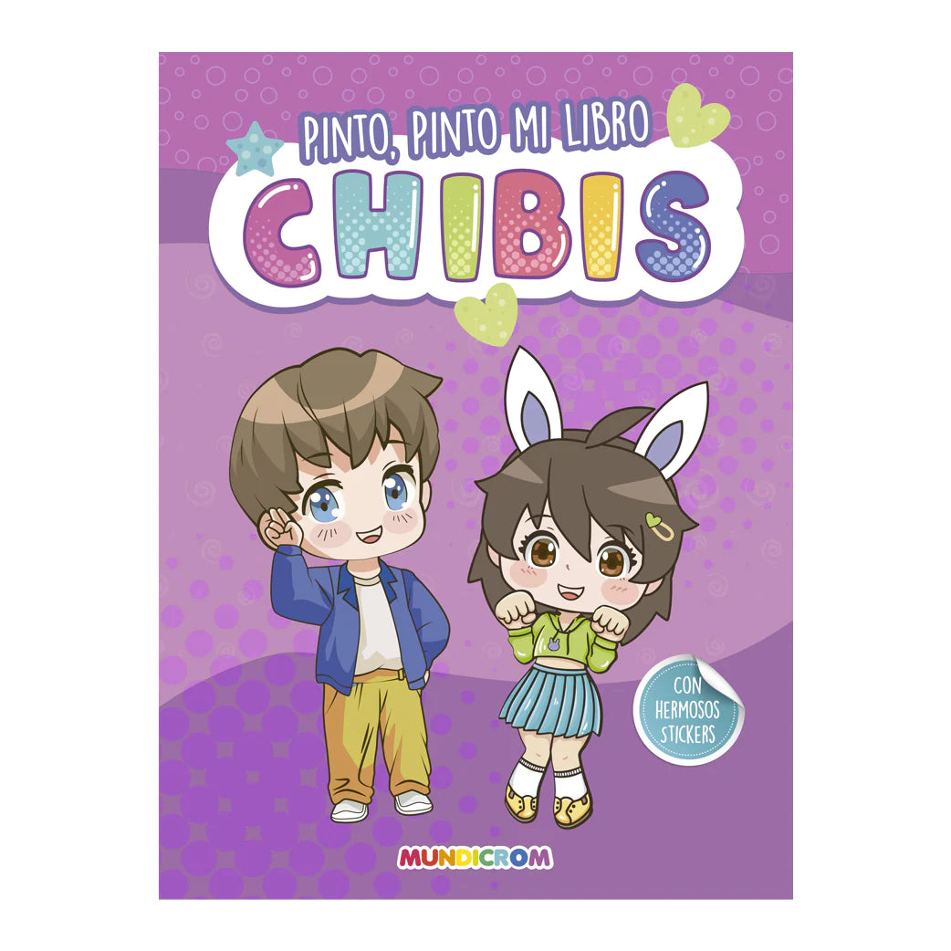 Pinto, Pinto Mi Libro Chibis - Mundicrom