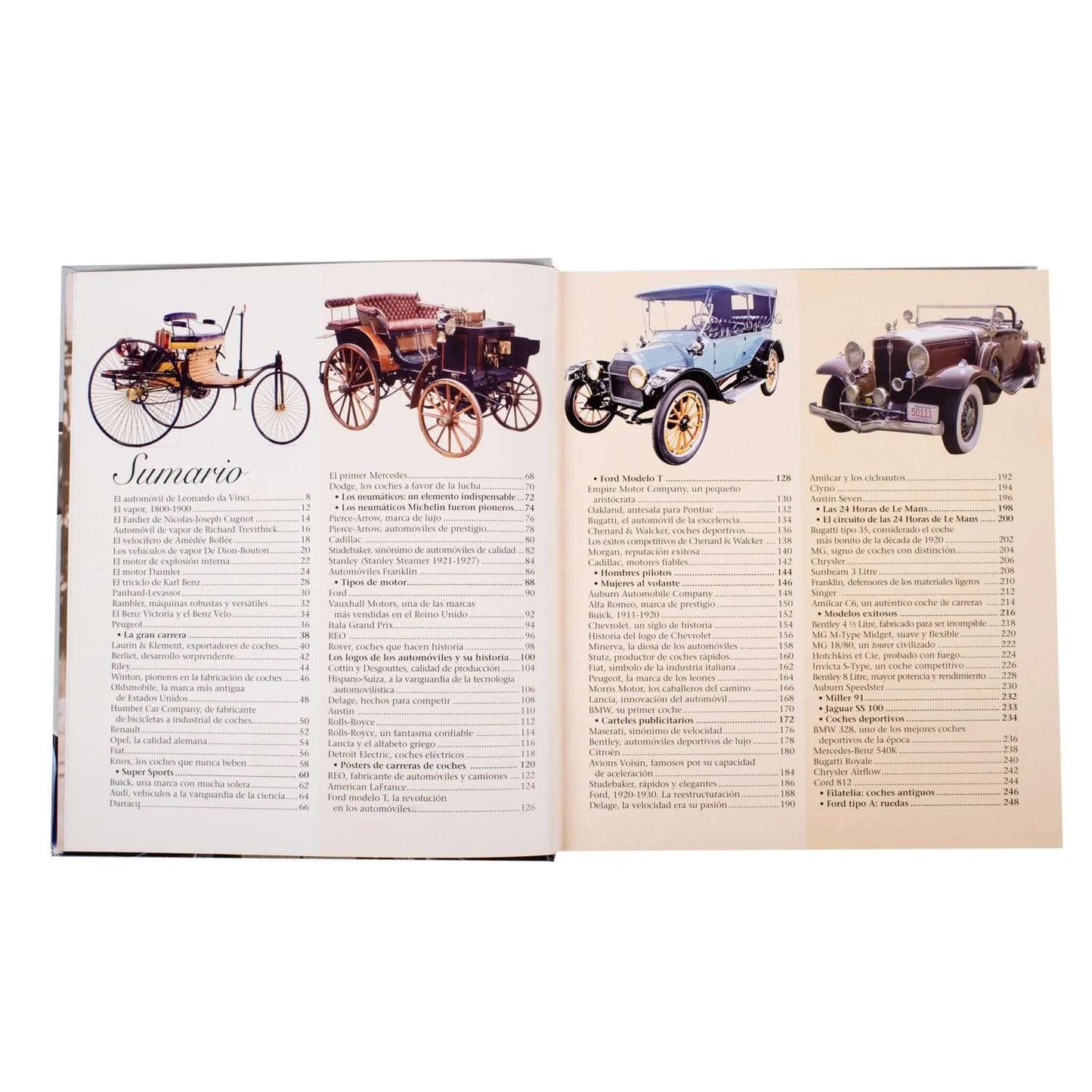 Libro Atlas Ilustrado De Coches Muy Antiguos - Lexus