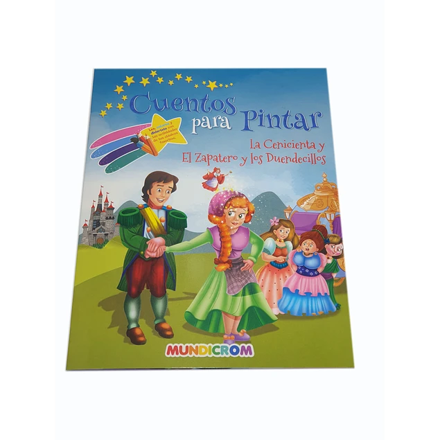 Cuentos Clasicos Para Pintar 3 Libros - Mundicrom