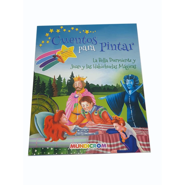 Cuentos Clasicos Para Pintar 2 Libros - Mundicrom