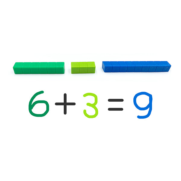 Barras Cuisenaire 74 Piezas Metodo Singapur
