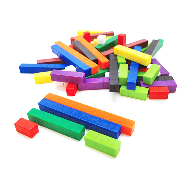 Barras Cuisenaire 74 Piezas Metodo Singapur