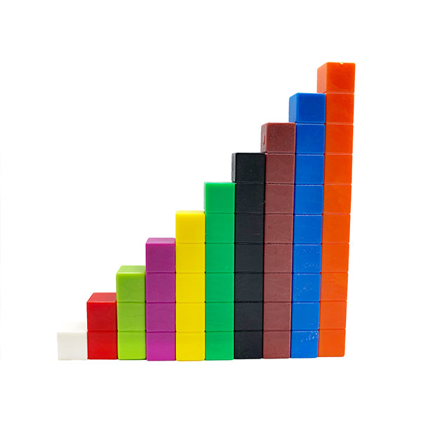 Barras Cuisenaire 74 Piezas Metodo Singapur