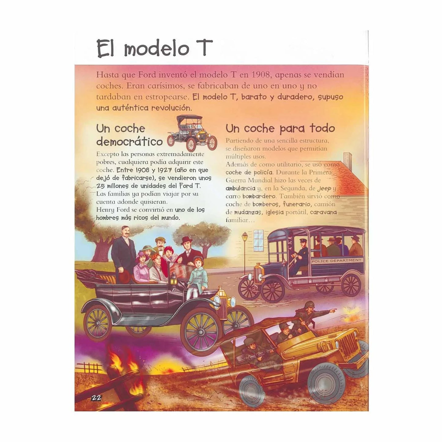 Libro Henry Ford El Mundo Sobre Ruedas - Minibio - Lexus