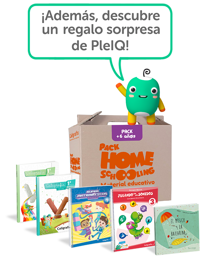 Pack Homeschooling 6 Años - Caligrafix