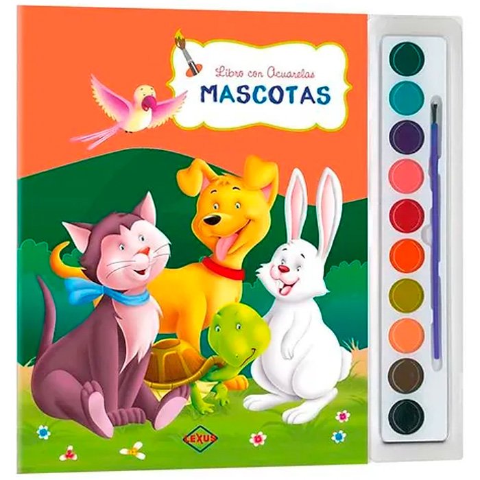 Mascotas - Libro con Acuarelas