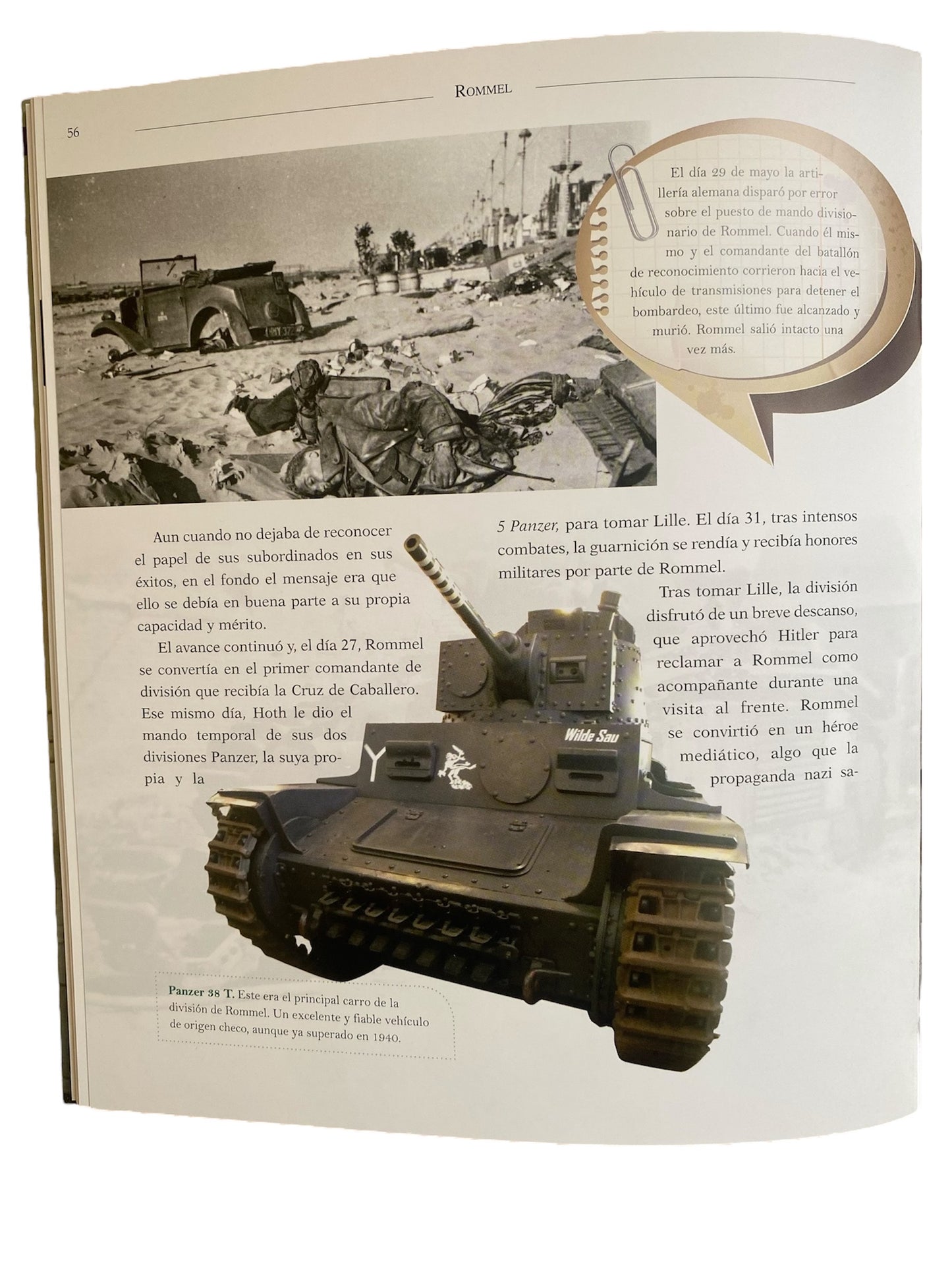 Libro Rommel - Protagonistas De La Historia - Lexus - Nuevo y Original
