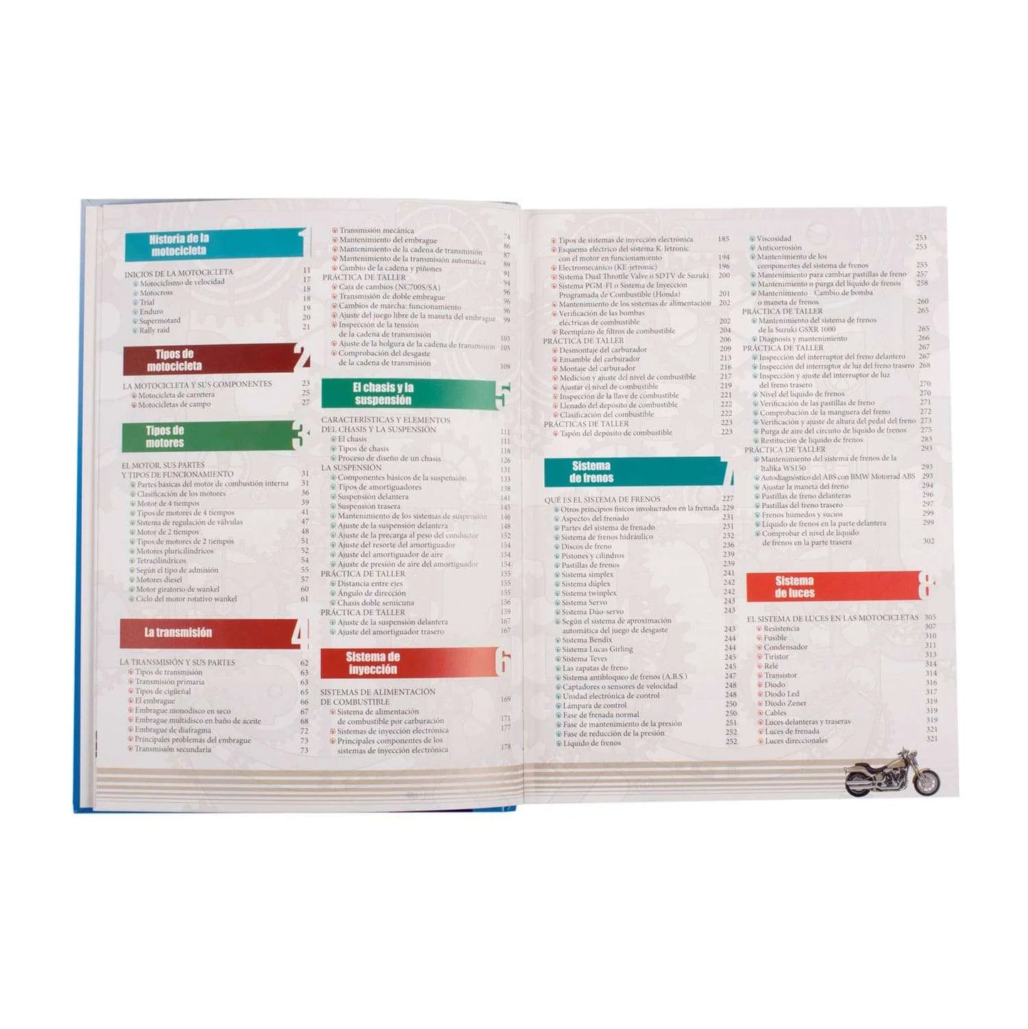 Libro Manual De Mecanica Para Motos - Nuevo- Original- Lexus