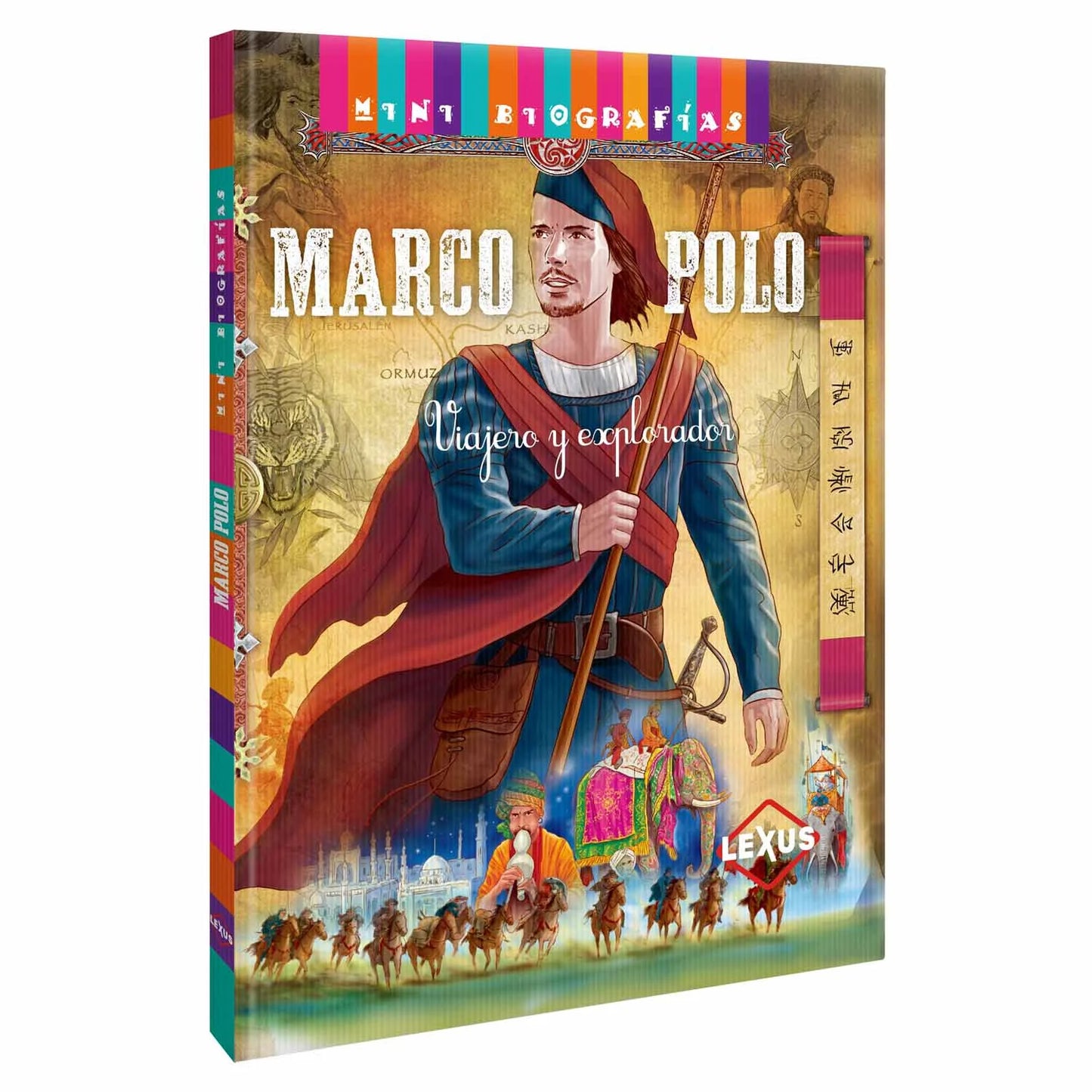 Libro Marco Polo Viajero Y Explorador - Minibiografia- Lexus
