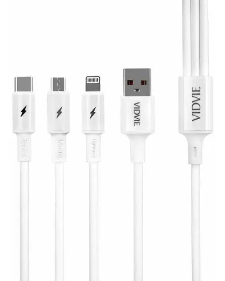 Cable Usb 3 En 1 Premium 1 Metro Carga Rapida