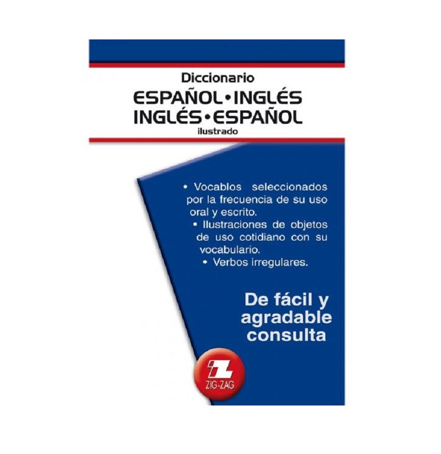 Diccionario Español-Ingles Ingles-Español Ilustrado Zig Zag