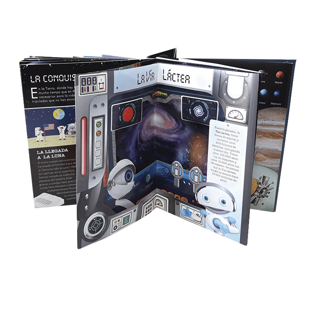 Libro El Espacio - Pop Up 3d - Mundicrom