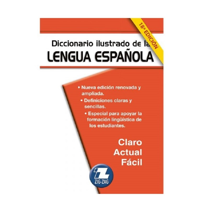 Diccionario Ilustrado De La Lengua Española Zig Zag