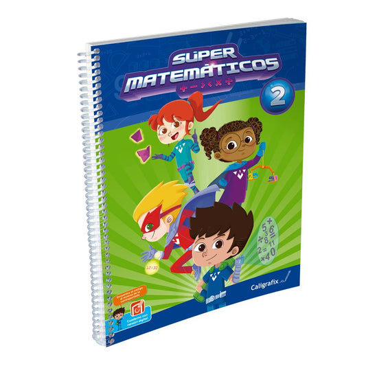 Super Matematicos N°2 Edicion Actualizada Caligrafix
