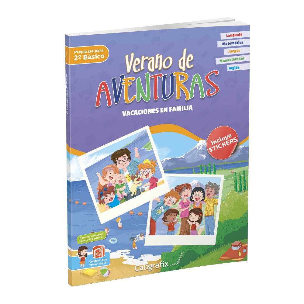 Verano De Aventuras. Vacaciones En Familia Caligrafix