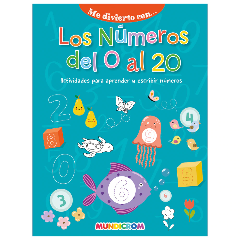 Los Numeros Del 0 Al 20 - Mundicrom