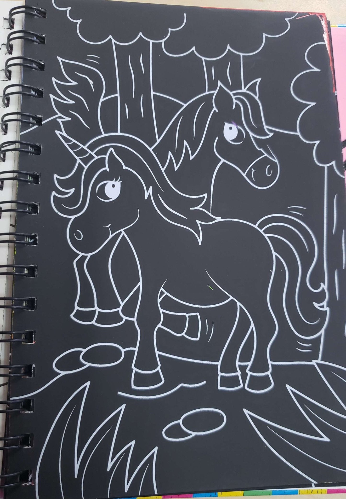 Unicornios – Colección Raspa y Dibuja
