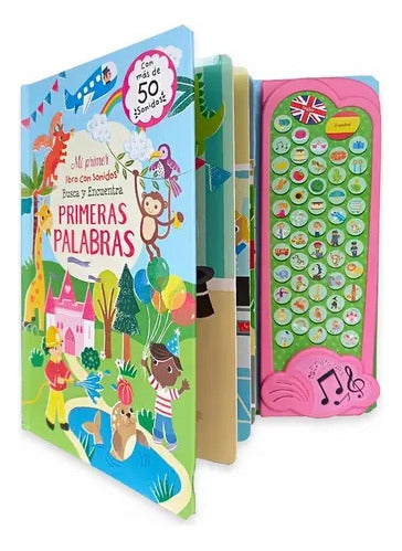 Primeras Palabras Mi Primer Libro 50 Sonidos Busca-encuentra