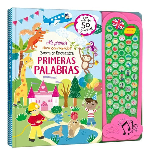 Primeras Palabras Mi Primer Libro 50 Sonidos Busca-encuentra