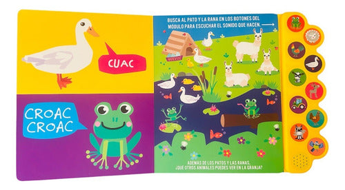 Libro Granja Amigable 10 Sonidos Busca-encuentra - Lexus