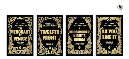 Greatest Works Of William Shakespeare: Set Of 10 - En Ingles