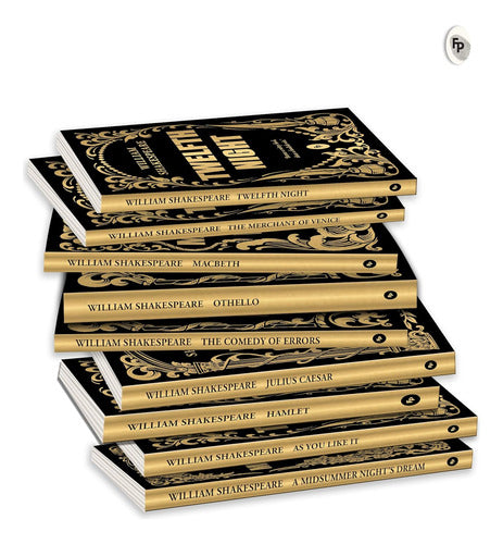 Greatest Works Of William Shakespeare: Set Of 10 - En Ingles