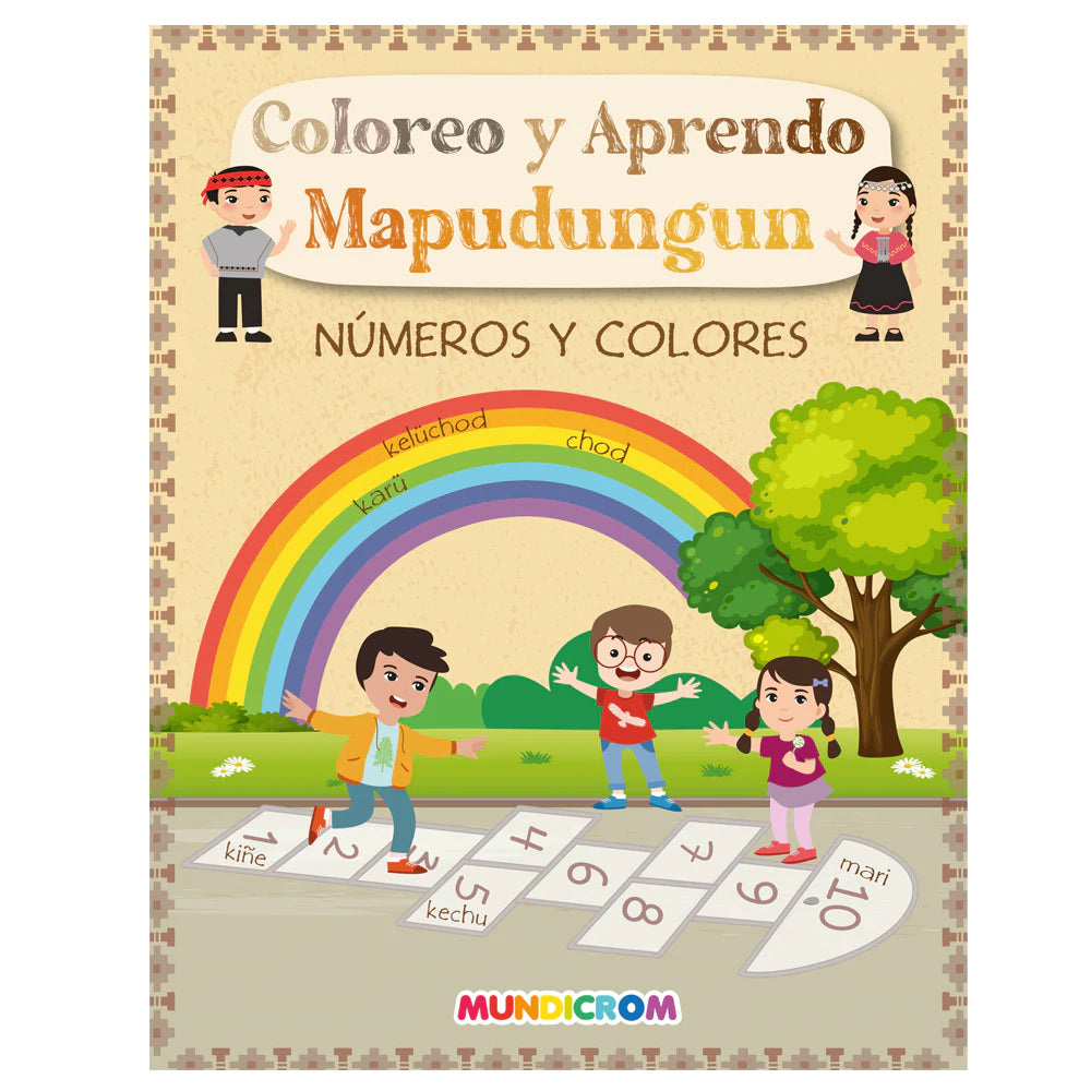 Colección Coloreo Y Aprendo Mapudungun 6 Libros