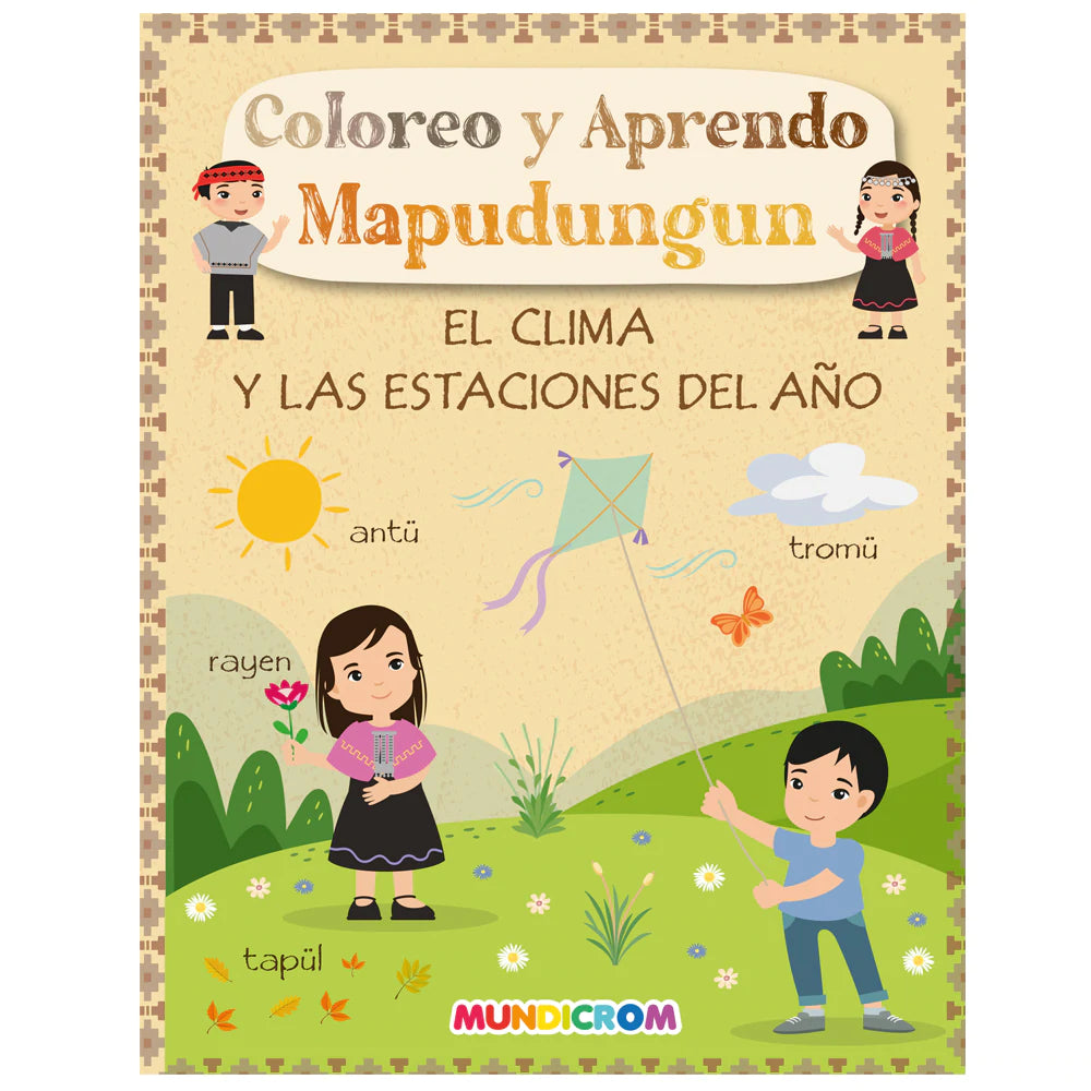Colección Coloreo Y Aprendo Mapudungun 6 Libros