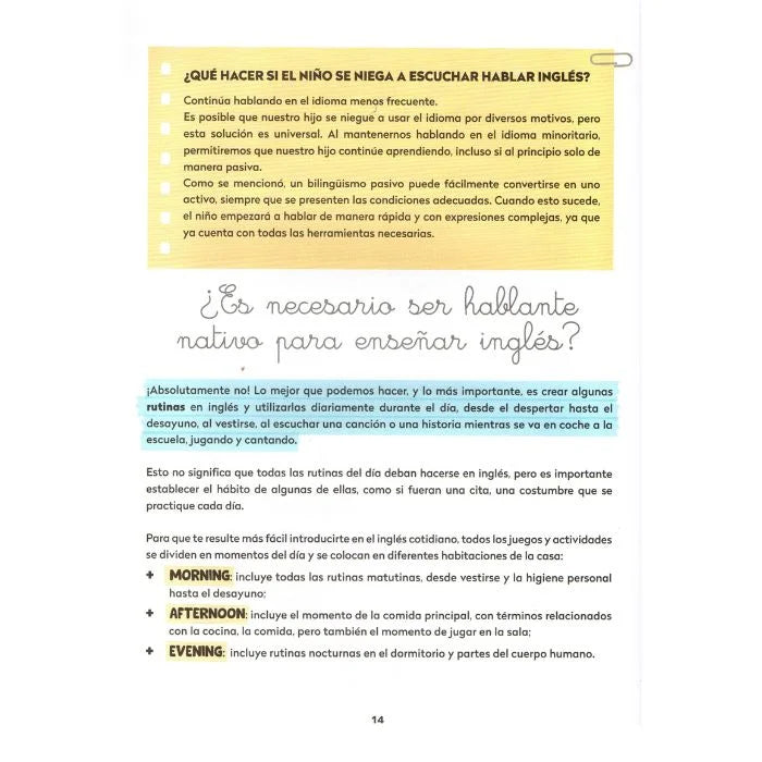Aprende y Diviértete - Inglés para los más Pequeños