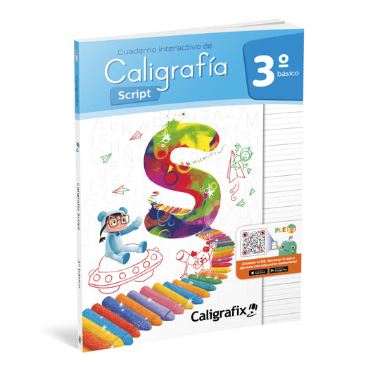 Caligrafix Cuaderno Caligrafia Script 3° Basico