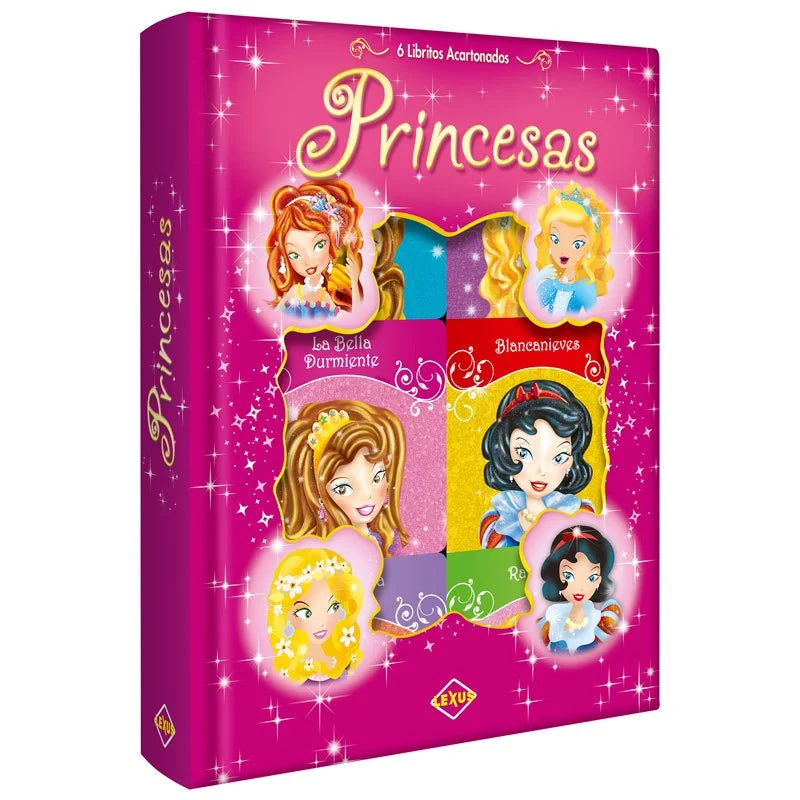 Princesas - 6 Libritos Acartonados