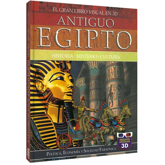El Gran Libro Visual en 3D Antiguo Egipto