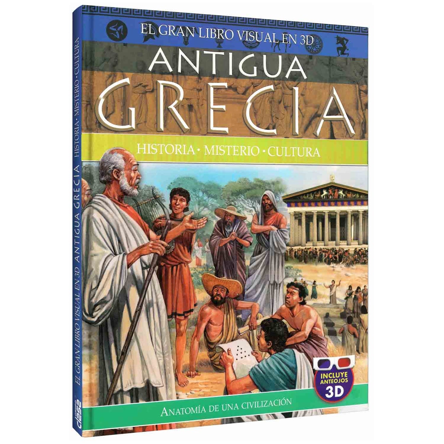 El Gran Libro Visual en 3D Antigua Grecia