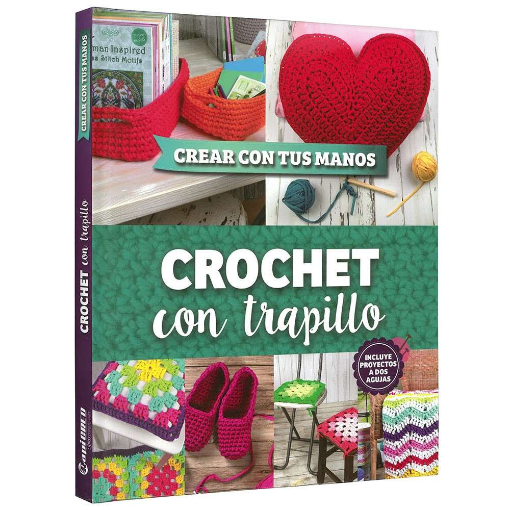 Libro Crochet Con Trapillo - Crear Con Tus Manos