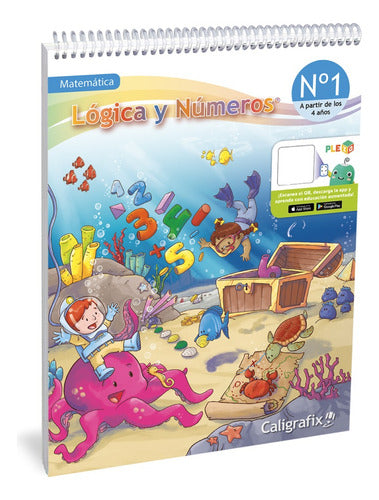 Pack Trazos Y Letras 1 - Logica Y Numeros 1 Caligrafix