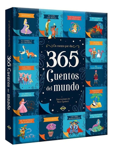 365 Cuentos Del Mundo Tapa Dura Editorial Lexus
