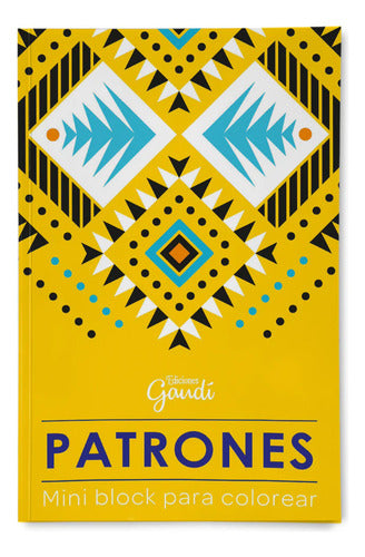 Libro Patrones - Mini Block Para Colorear - Mundicrom