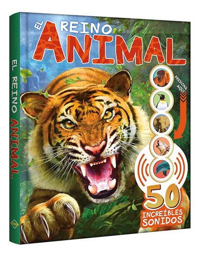 Libro El Reino Animal 50 Increibles Sonidos - Lexus - Nuevo