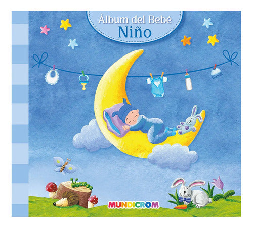 Libro Album Del Bebe Para Niño - Mundicrom